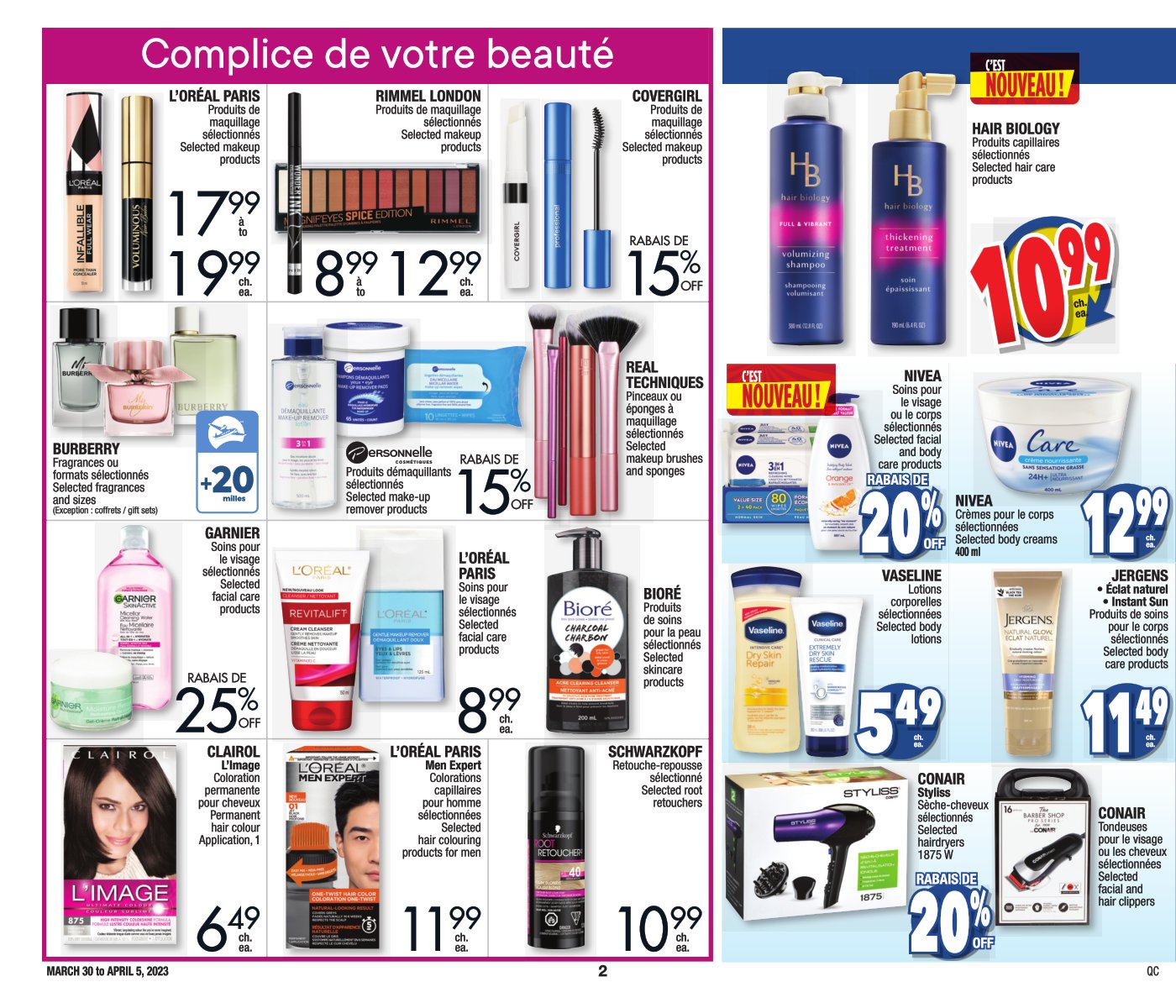 Circulaire Jean Coutu - Encore Plus de Rabais - Page 2