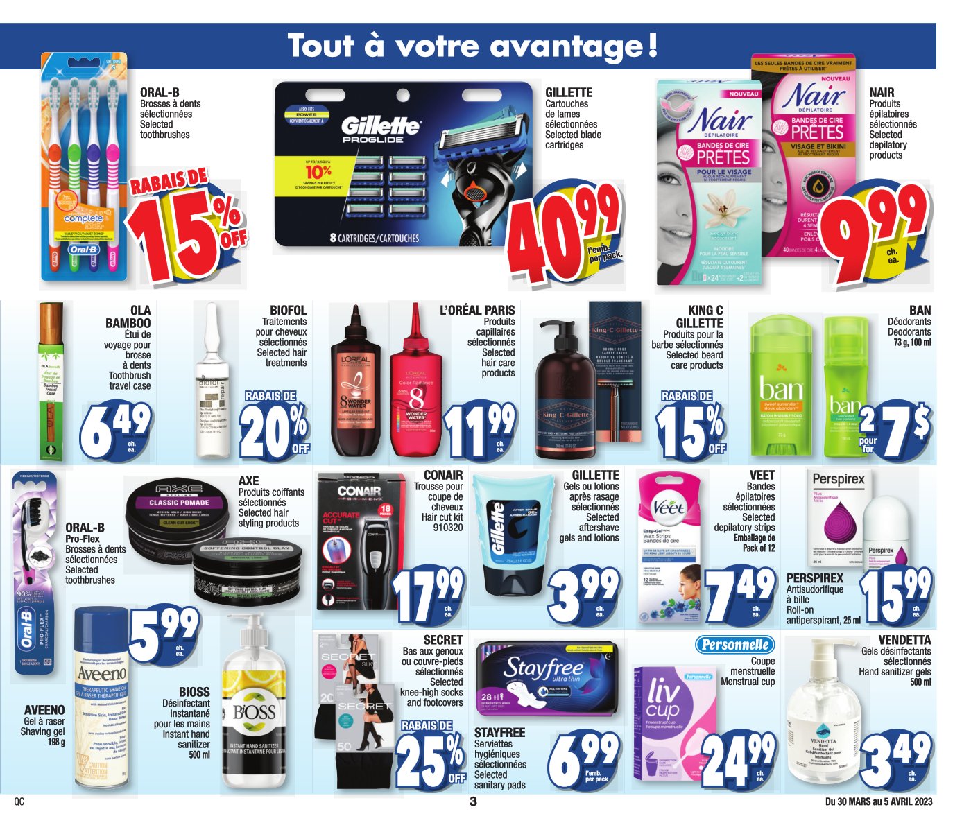 Circulaire Jean Coutu - Encore Plus de Rabais - Page 3