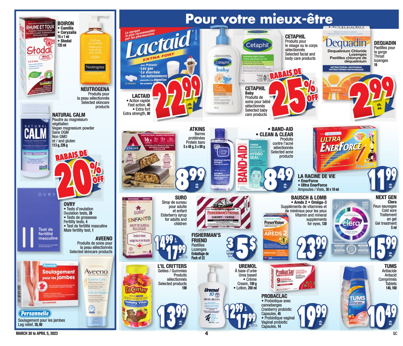 Circulaire Jean Coutu - Encore Plus de Rabais - Page 4