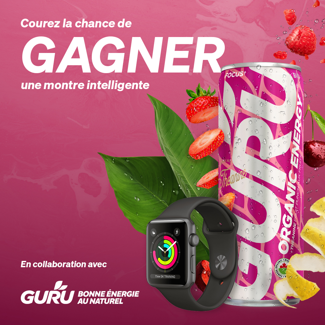 Concours Gagnez une montre intelligente !