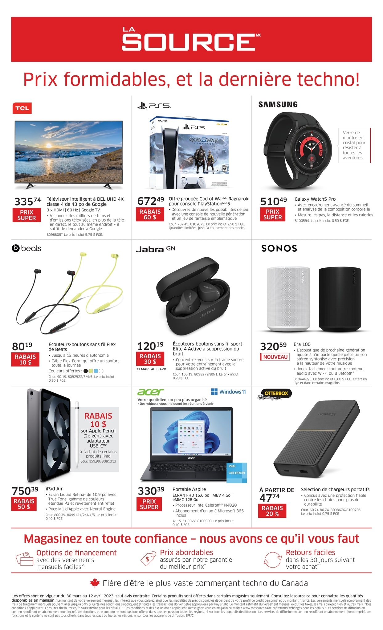 Circulaire La Source - Page 1