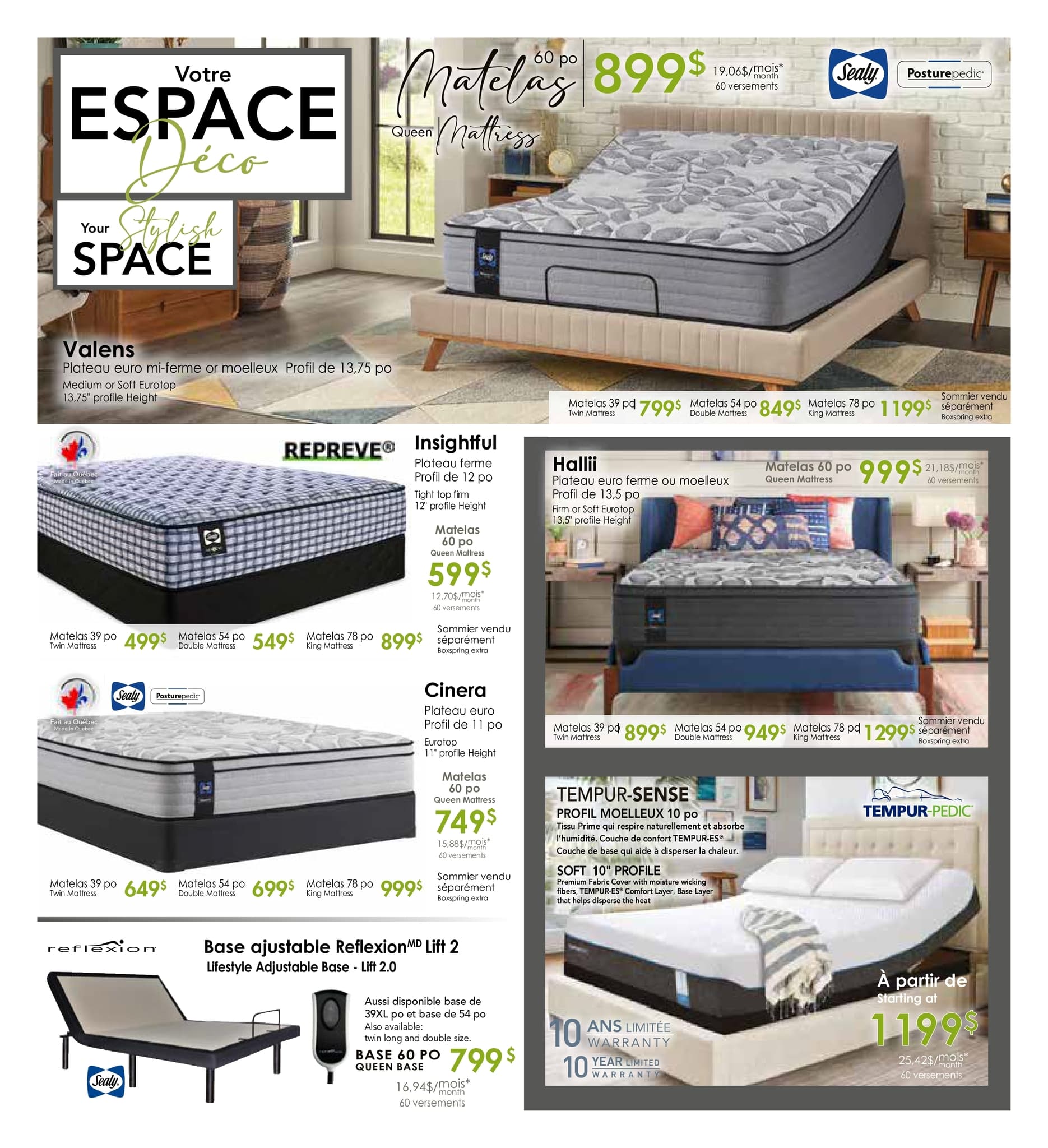 Circulaire Meubles Marchand - Votre Espace Déco