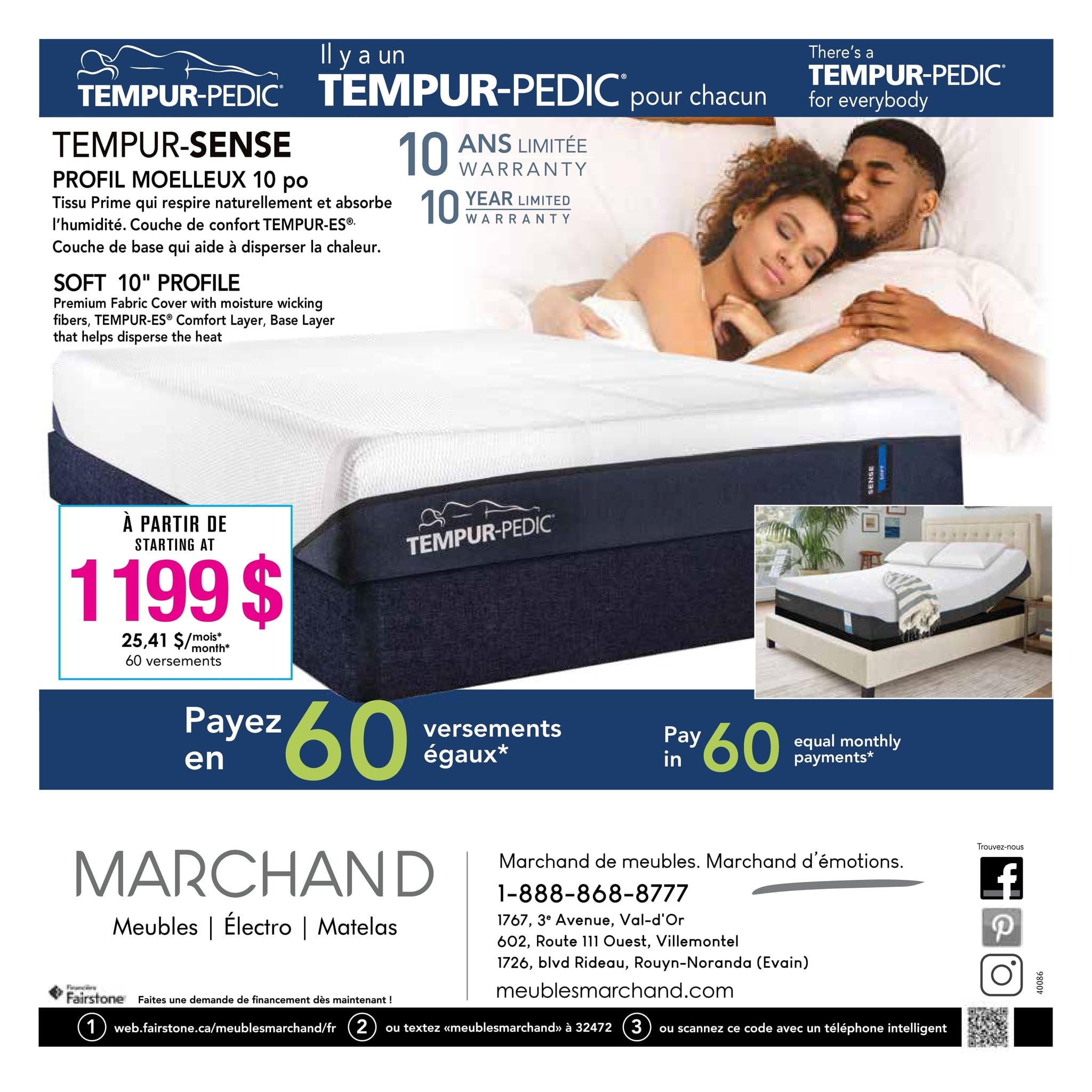 Circulaire Meubles Marchand - Matelas