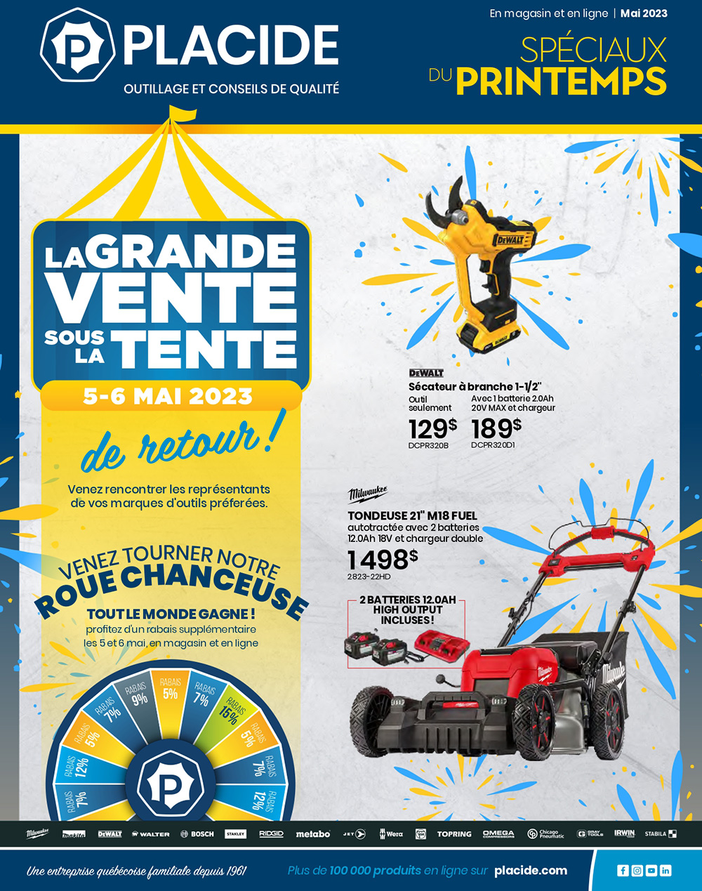 Circulaire Placide - Grande Vente sous la Tente - Page 1