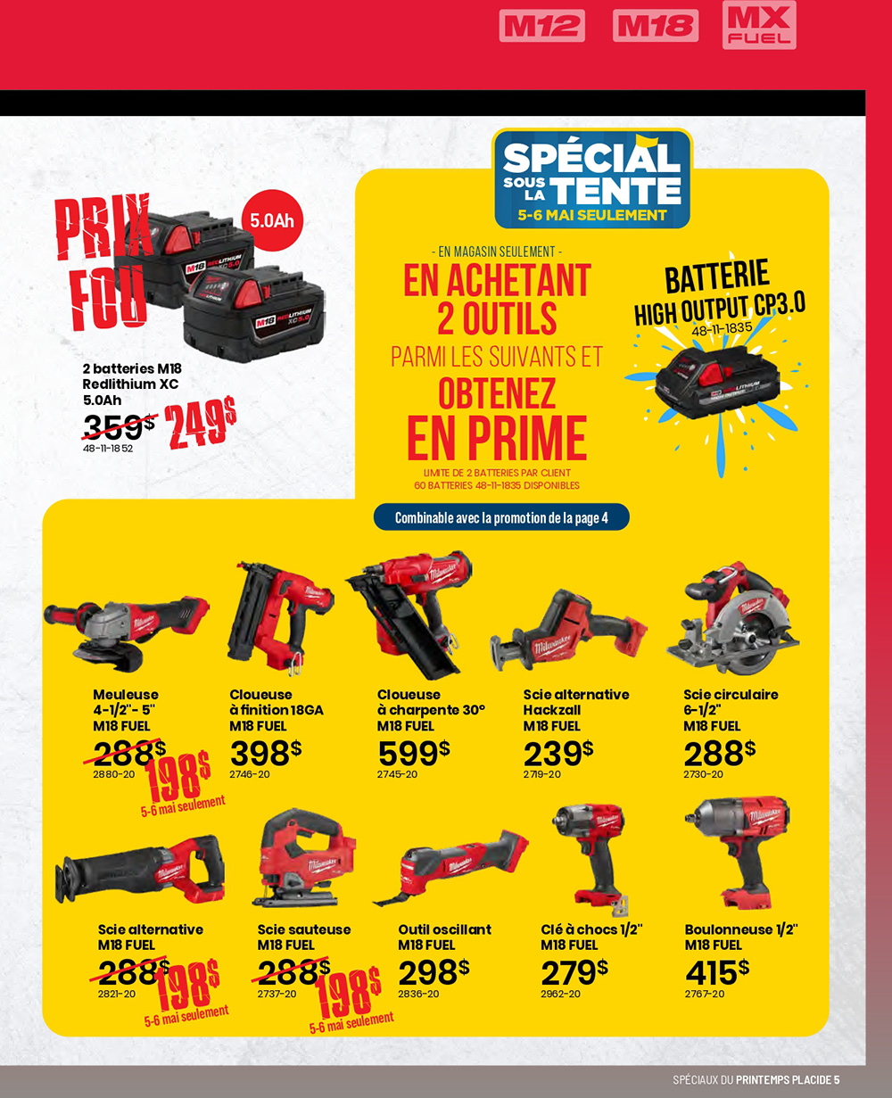 Circulaire Placide - Grande Vente sous la Tente - Page 5