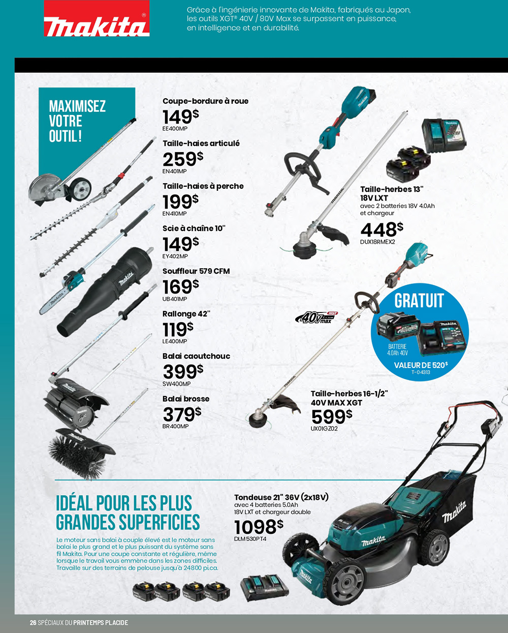 Circulaire Placide - Grande Vente sous la Tente - Page 26