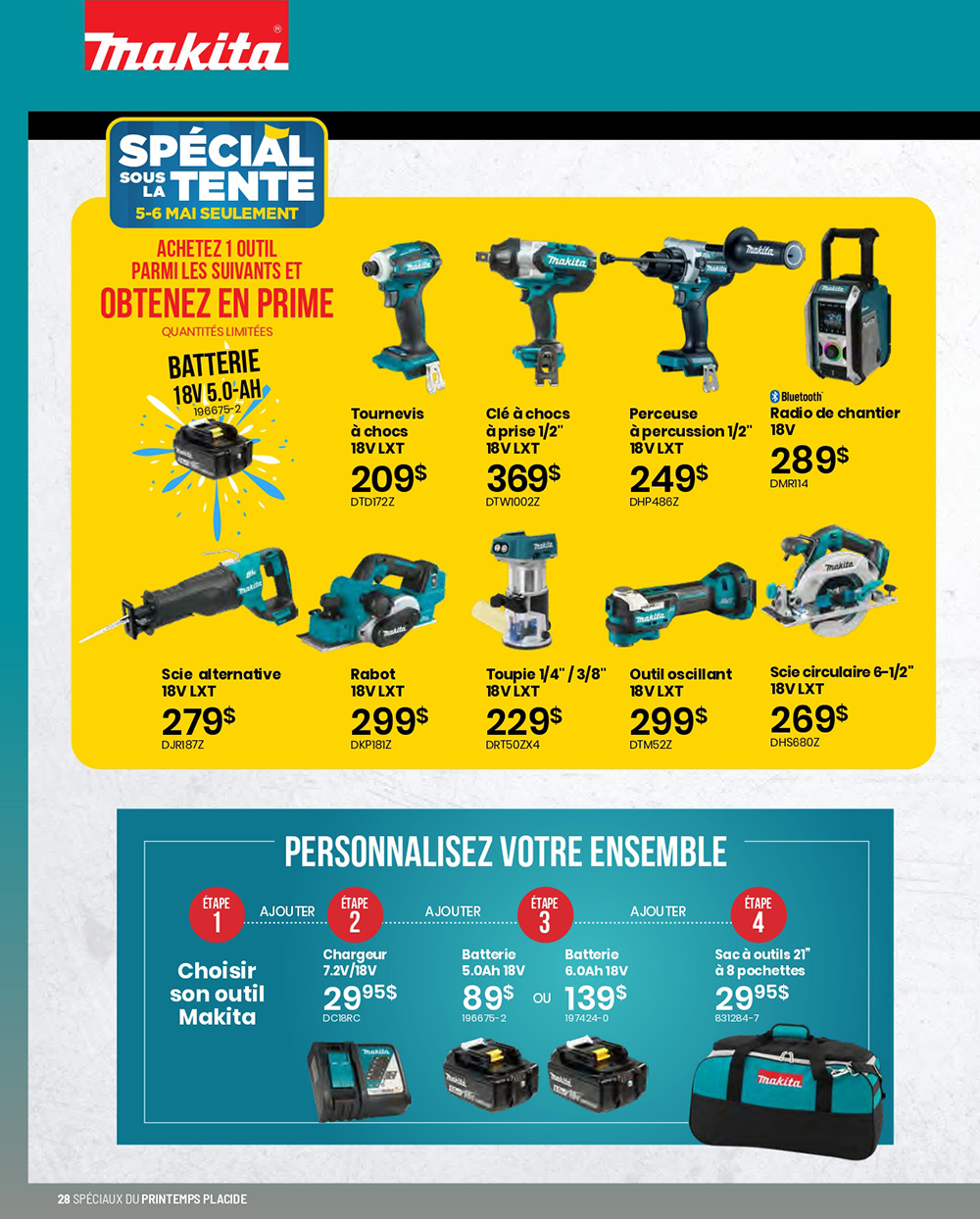 Circulaire Placide - Grande Vente sous la Tente - Page 28