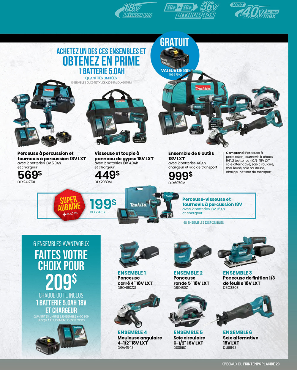 Circulaire Placide - Grande Vente sous la Tente - Page 29