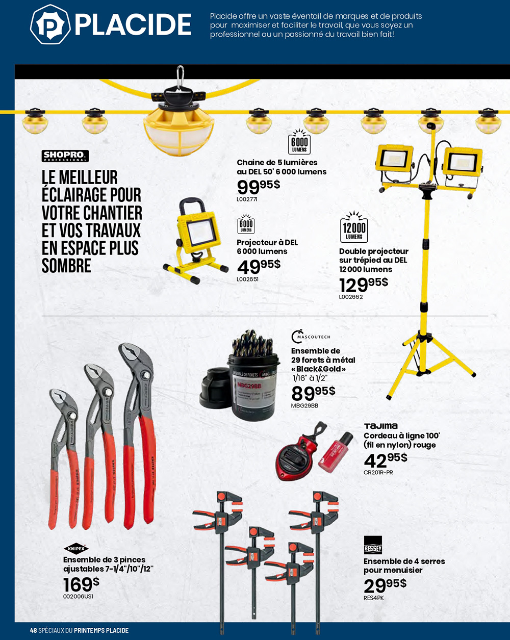 Circulaire Placide - Grande Vente sous la Tente - Page 48