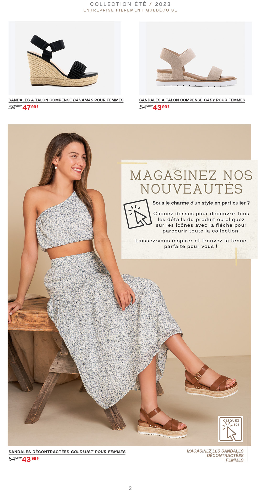 Circulaire Chaussures Yellow - Catalogue d'Été - Page 3