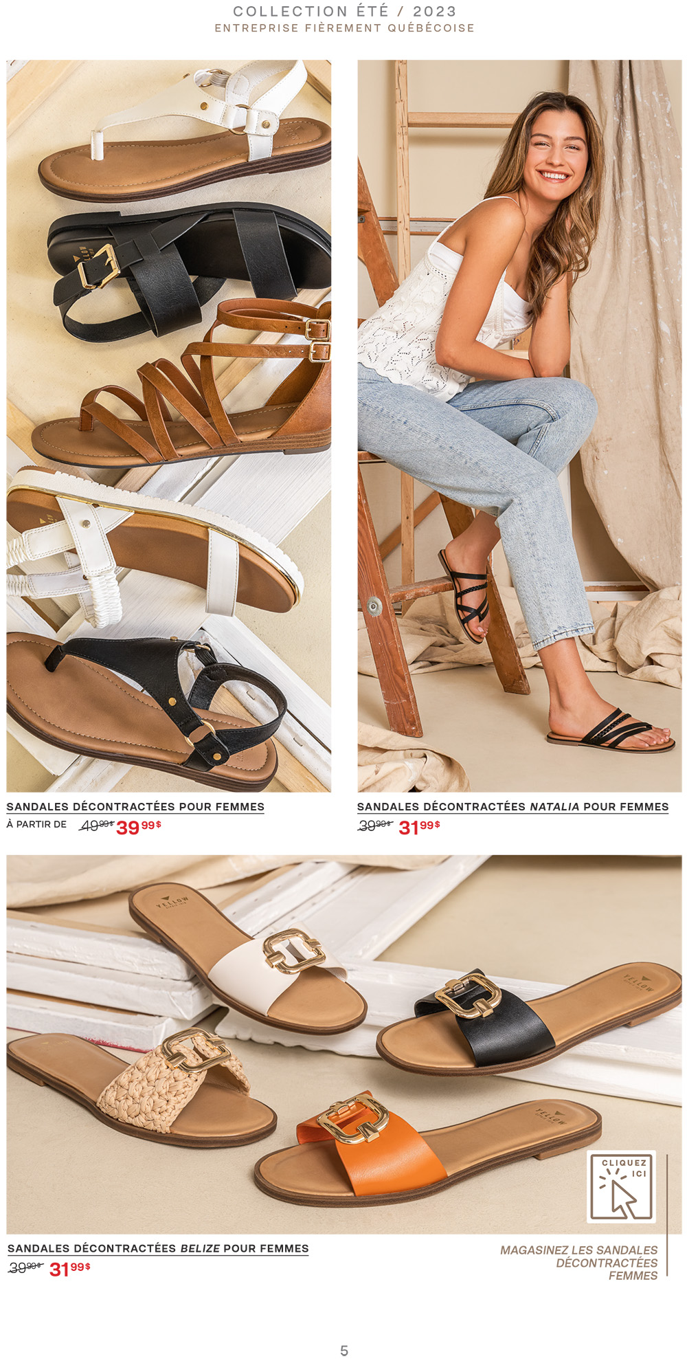 Circulaire Chaussures Yellow - Catalogue d'Été - Page 5