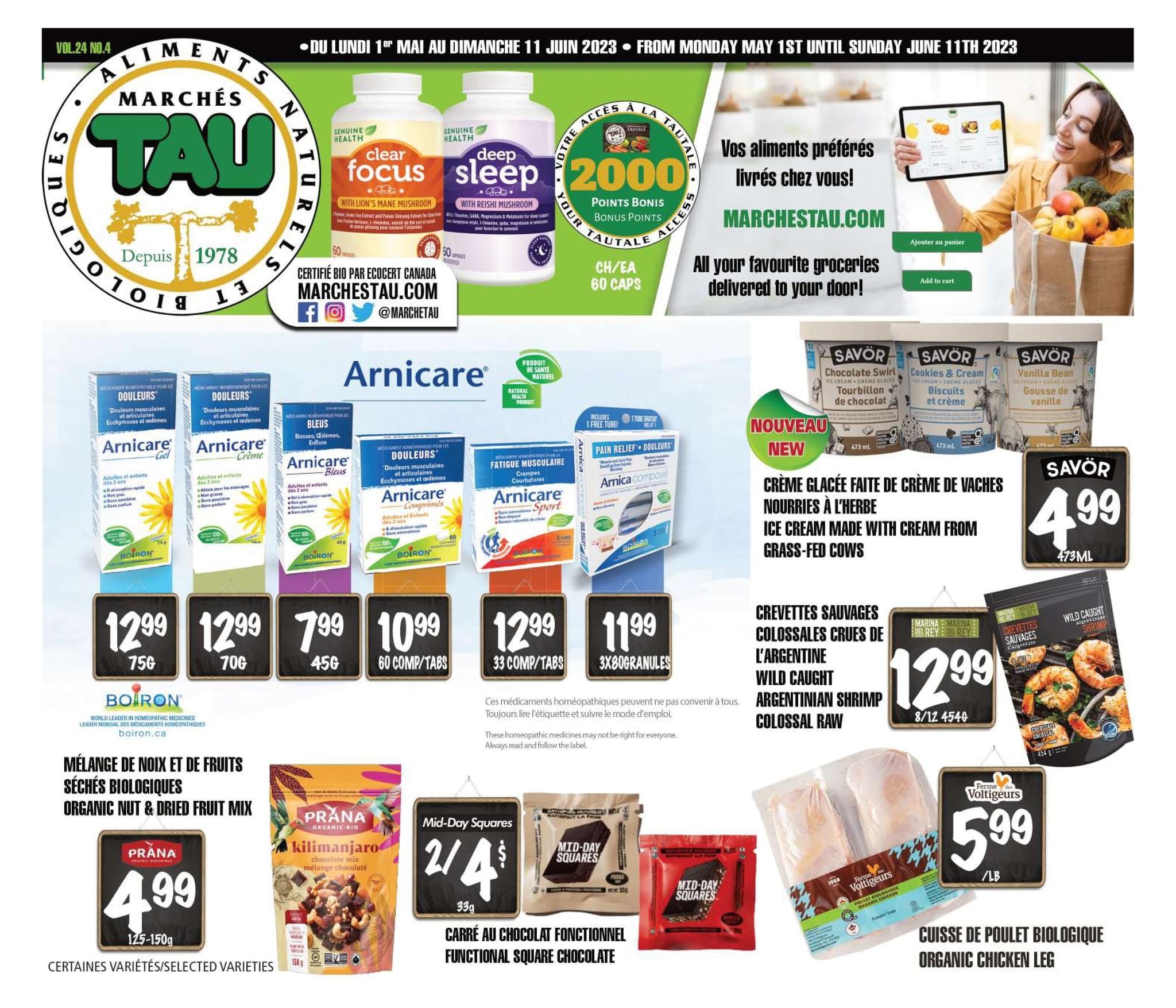 Circulaire TAU Marché d'alimentation Naturelle - Page 1