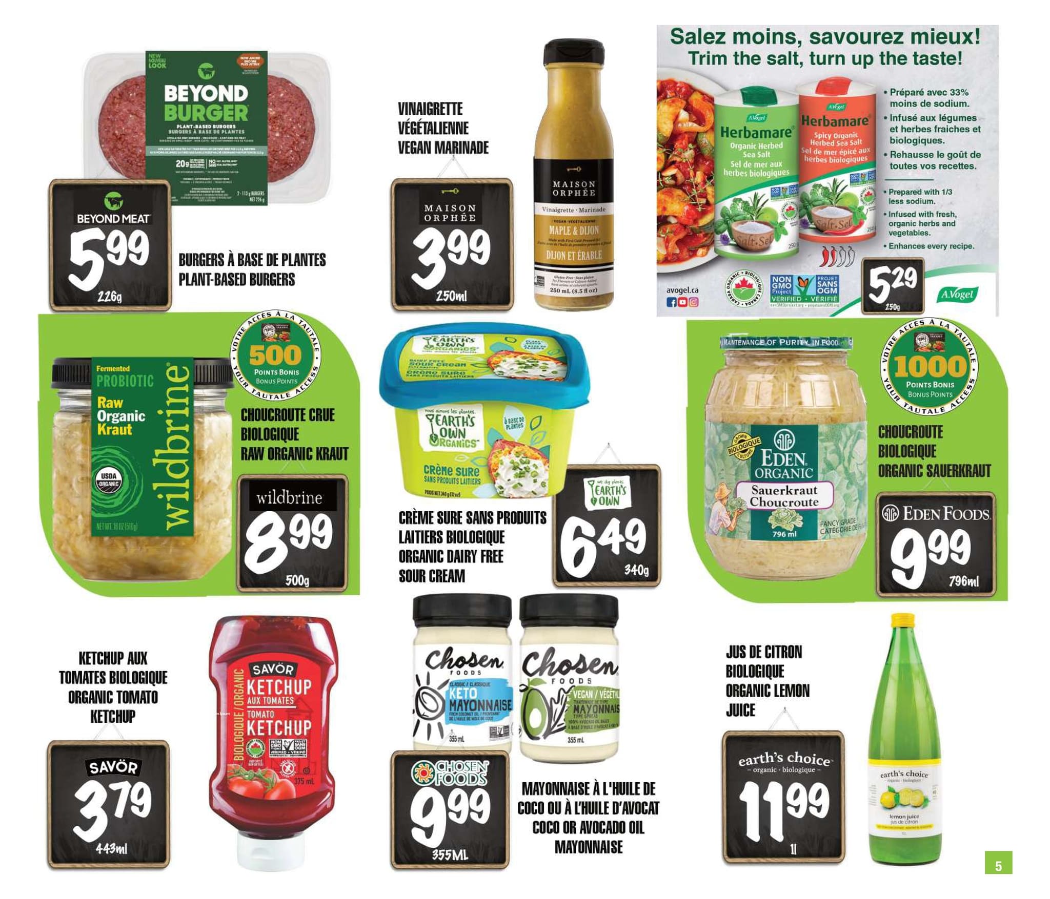 Circulaire TAU Marché d'alimentation Naturelle - Page 5