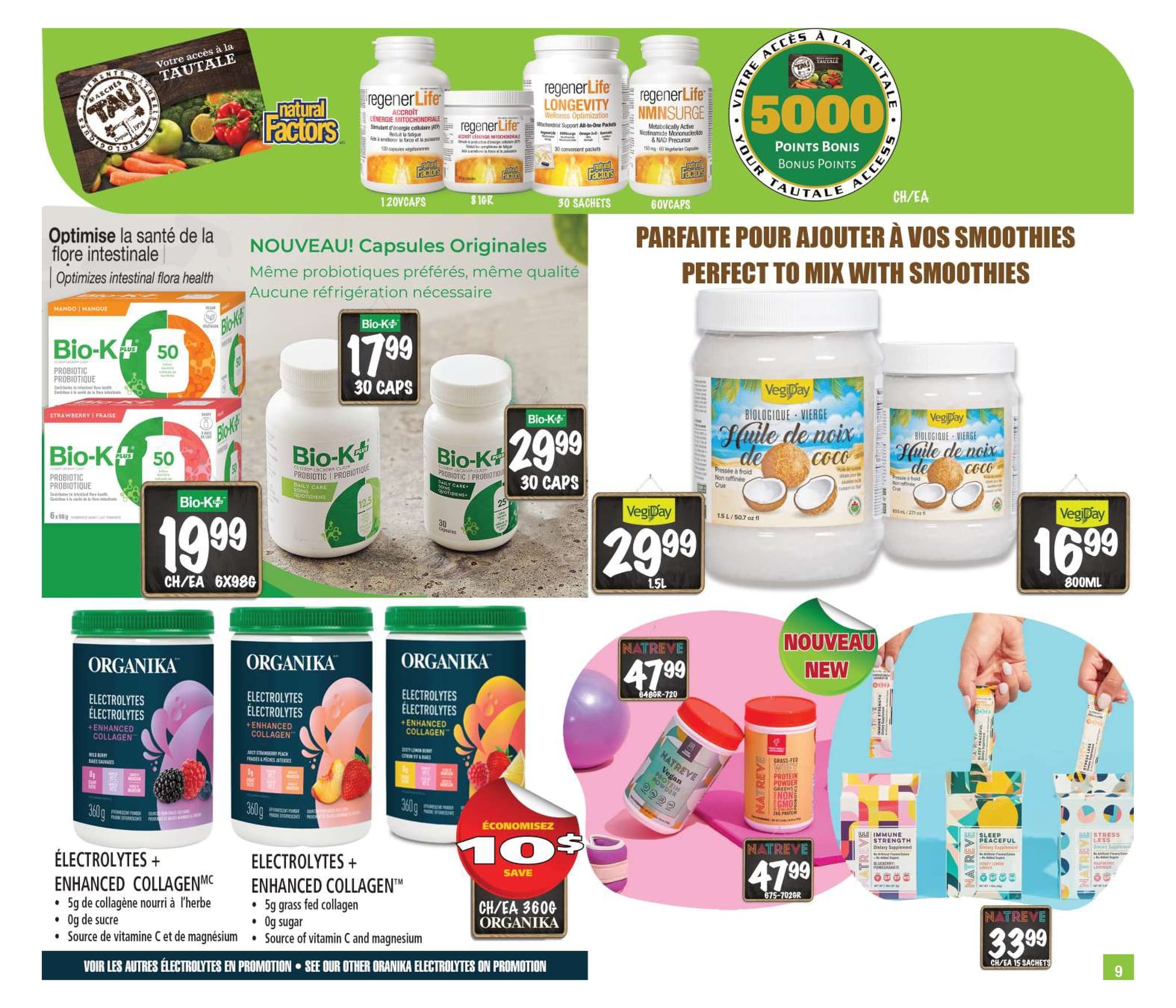 Circulaire TAU Marché d'alimentation Naturelle - Page 9