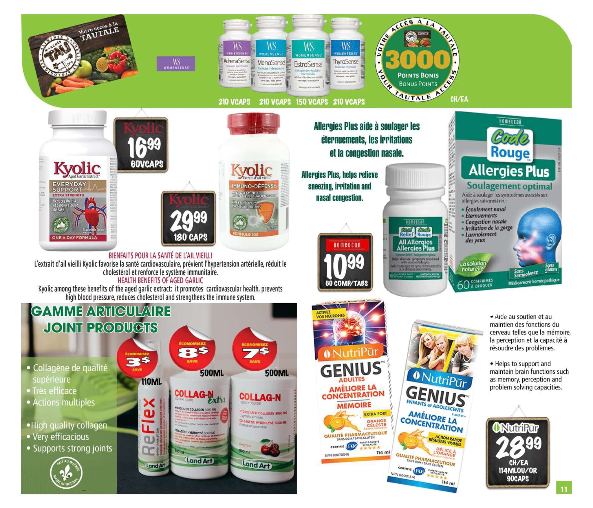 Circulaire TAU Marché d'alimentation Naturelle - Page 11