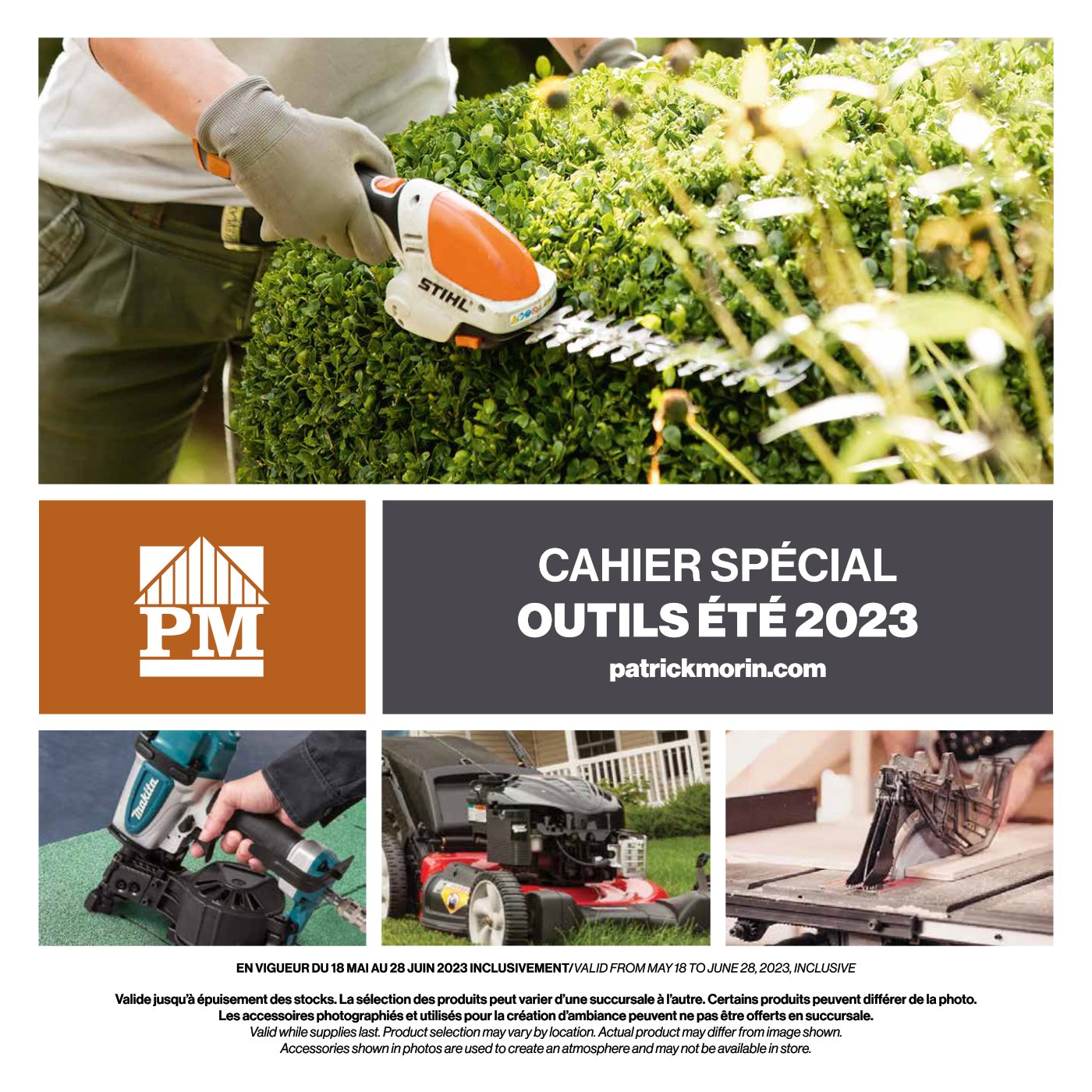 Circulaire Patrick Morin - Cahier Spécial Outils Été 2023 - Page 30