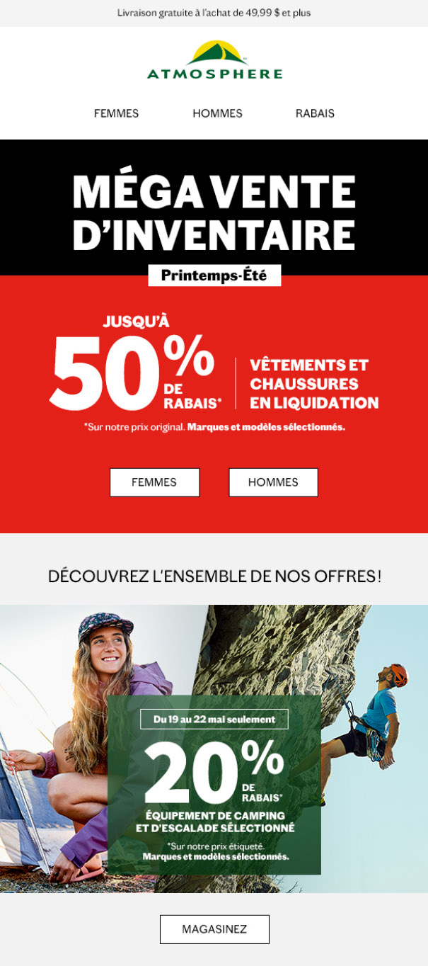 Découvrez nos Offres pour les Amateurs de Plein Air