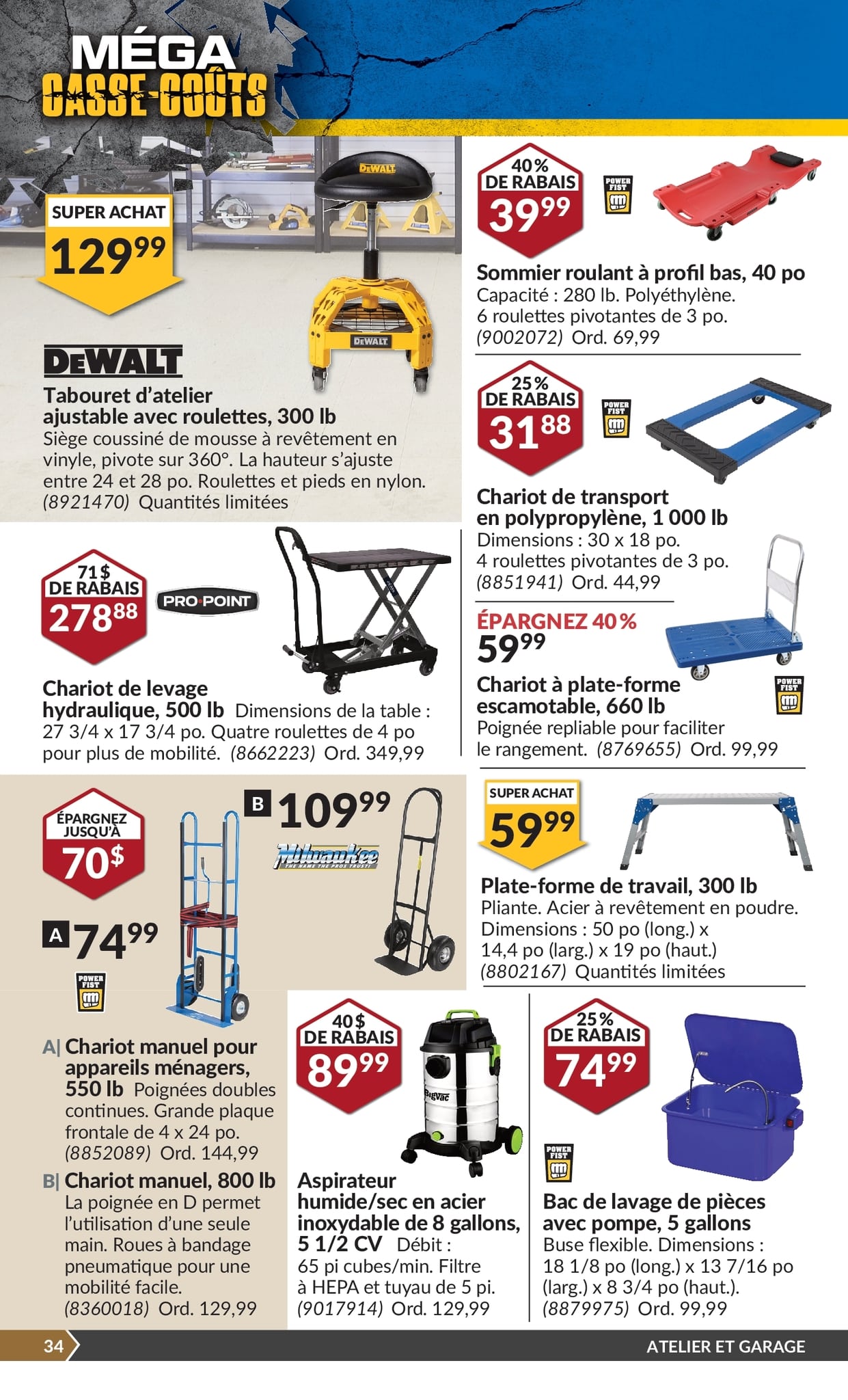 Circulaire Princess Auto - Page 37