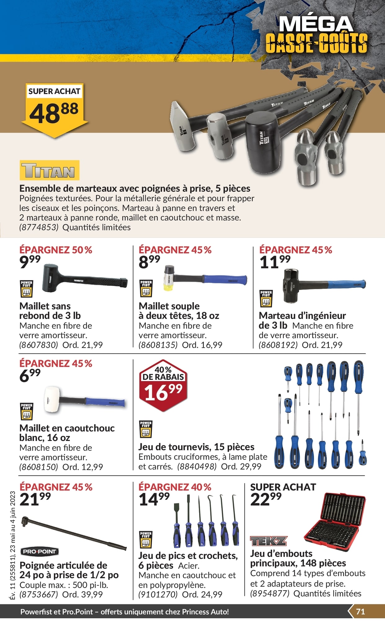 Circulaire Princess Auto - Page 74