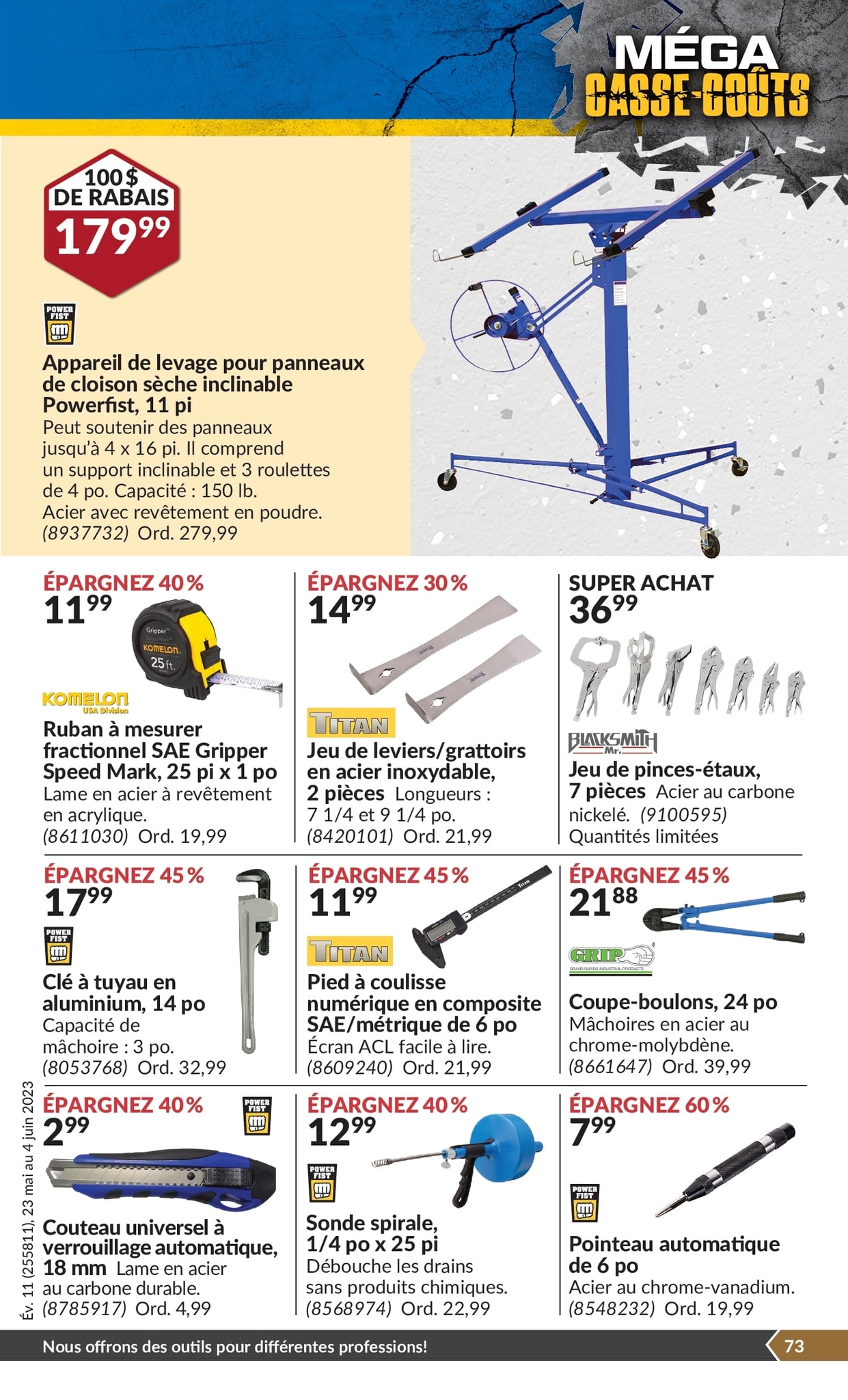 Circulaire Princess Auto - Page 76