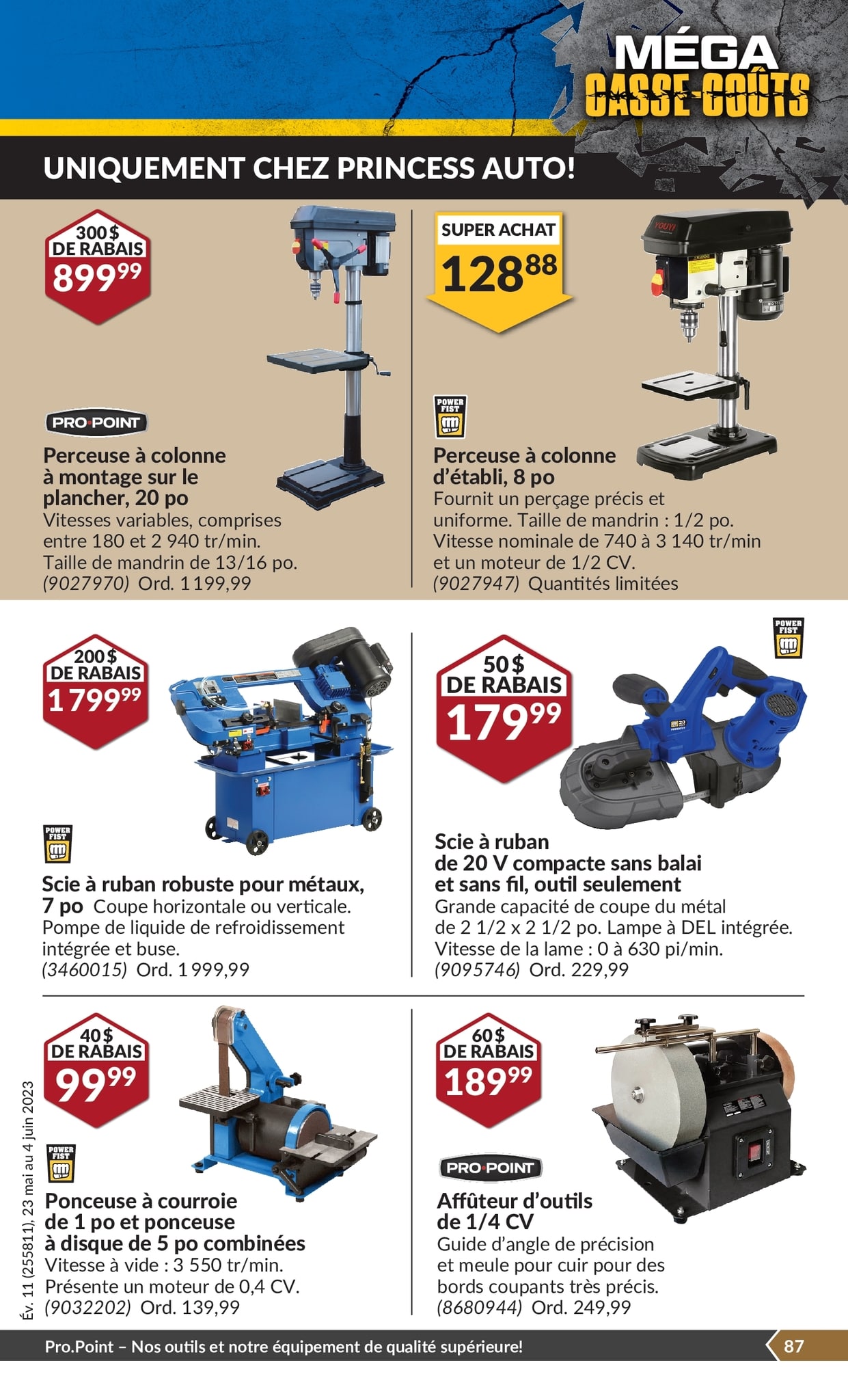 Circulaire Princess Auto - Page 90