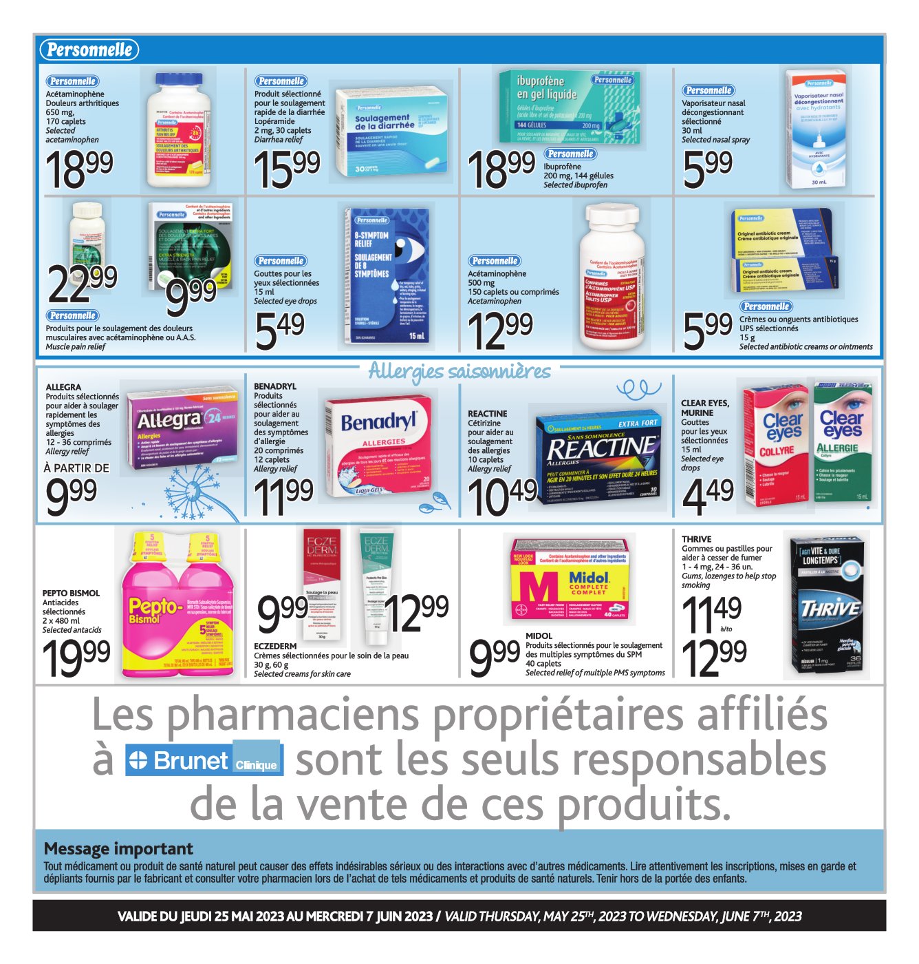 Circulaire Brunet - Clinique - Page 3
