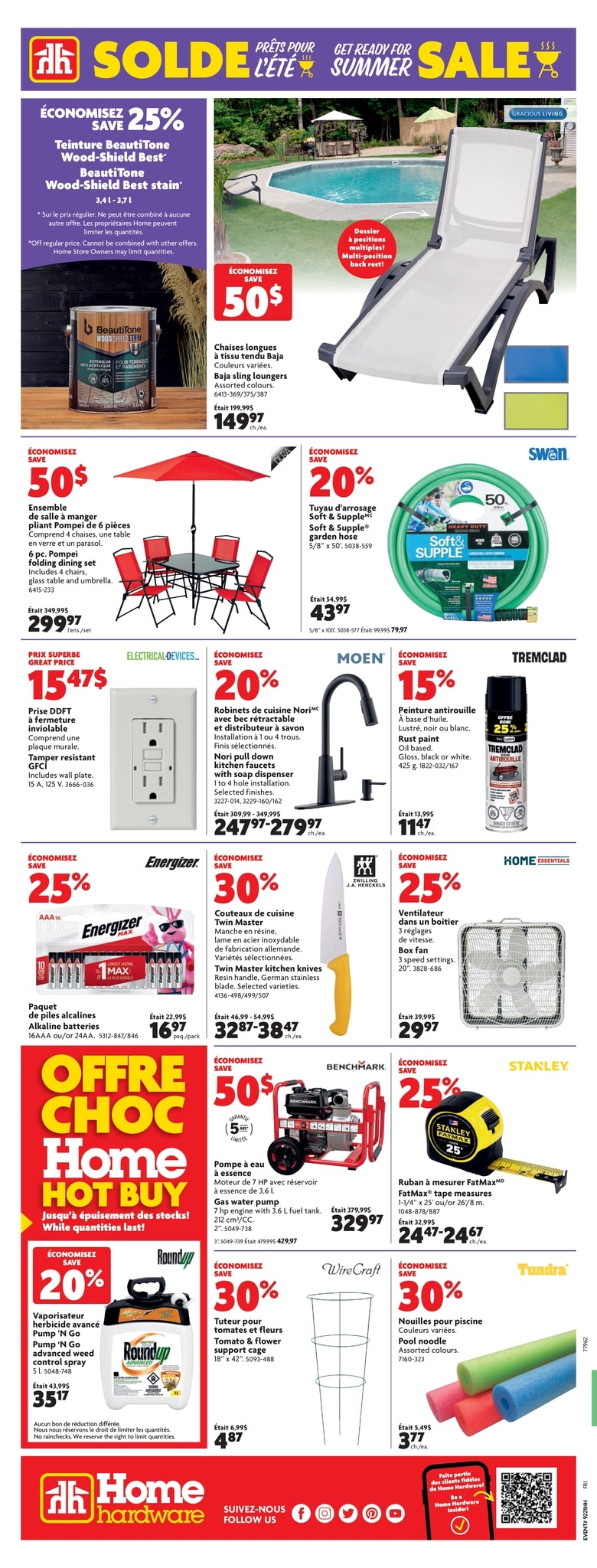 Circulaire Home Hardware