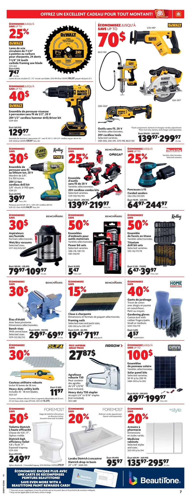 Circulaire Home Hardware
