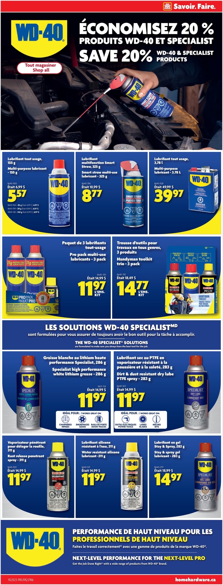 Circulaire Home Hardware