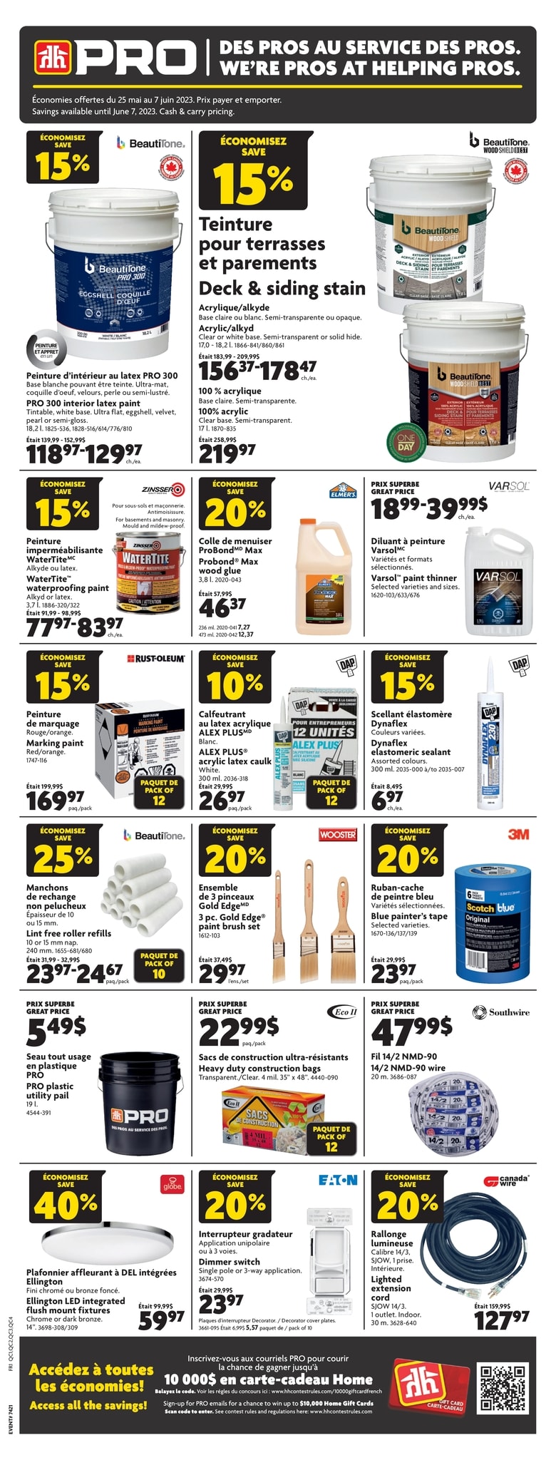 Circulaire Home Hardware - PRO