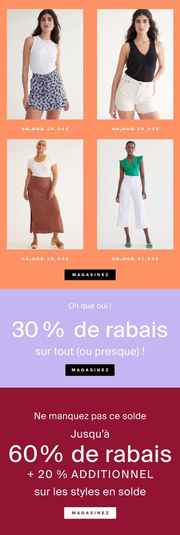 Passez l’Été en Style!