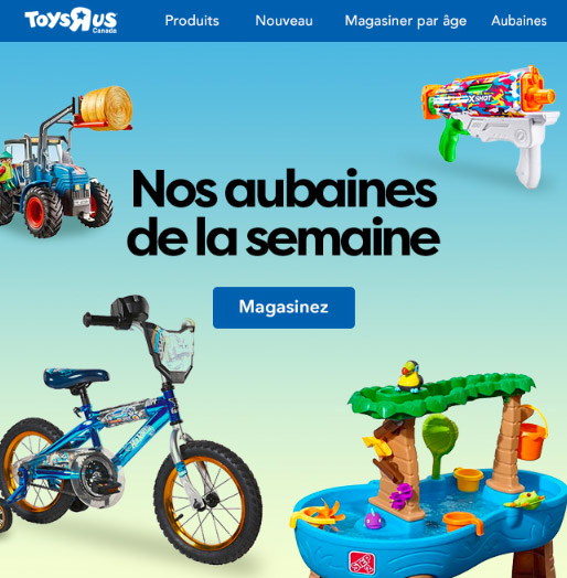 Nos plus Récentes Aubaines : LES VOICI!