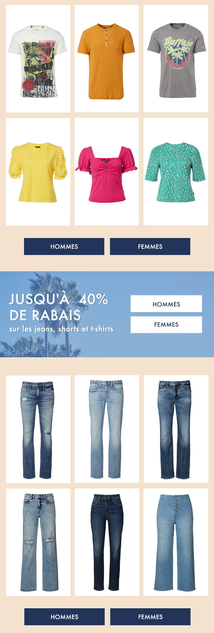 En Mode Relax: Jusqu'à 40% de Rabais