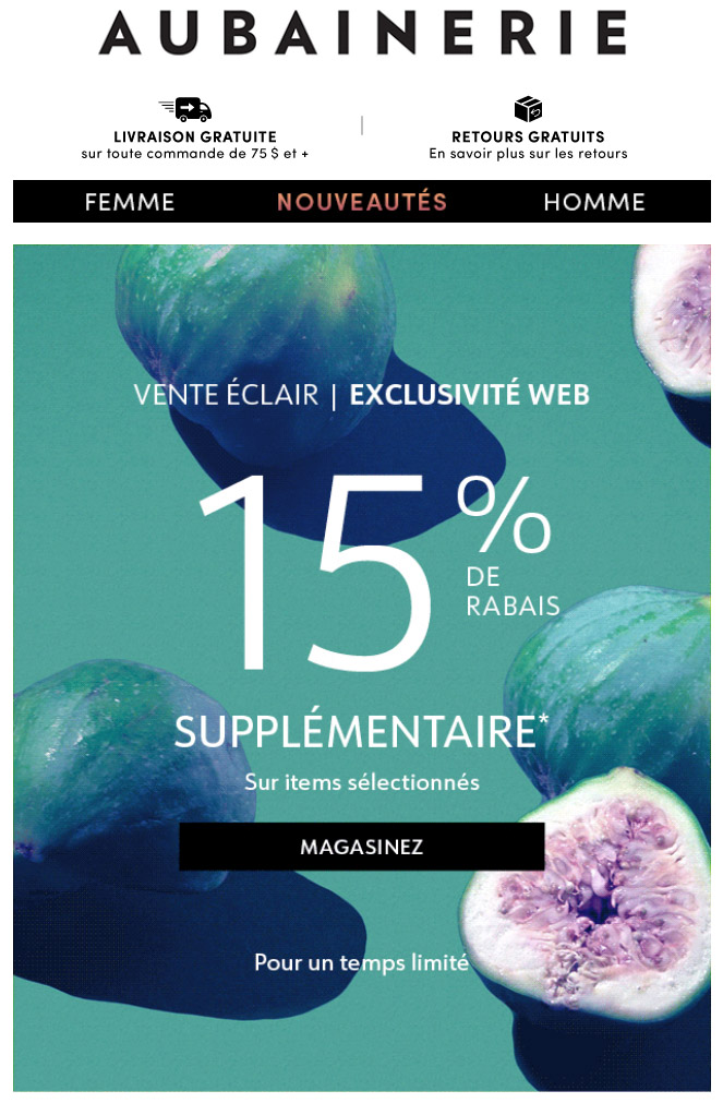 Promo Éclair