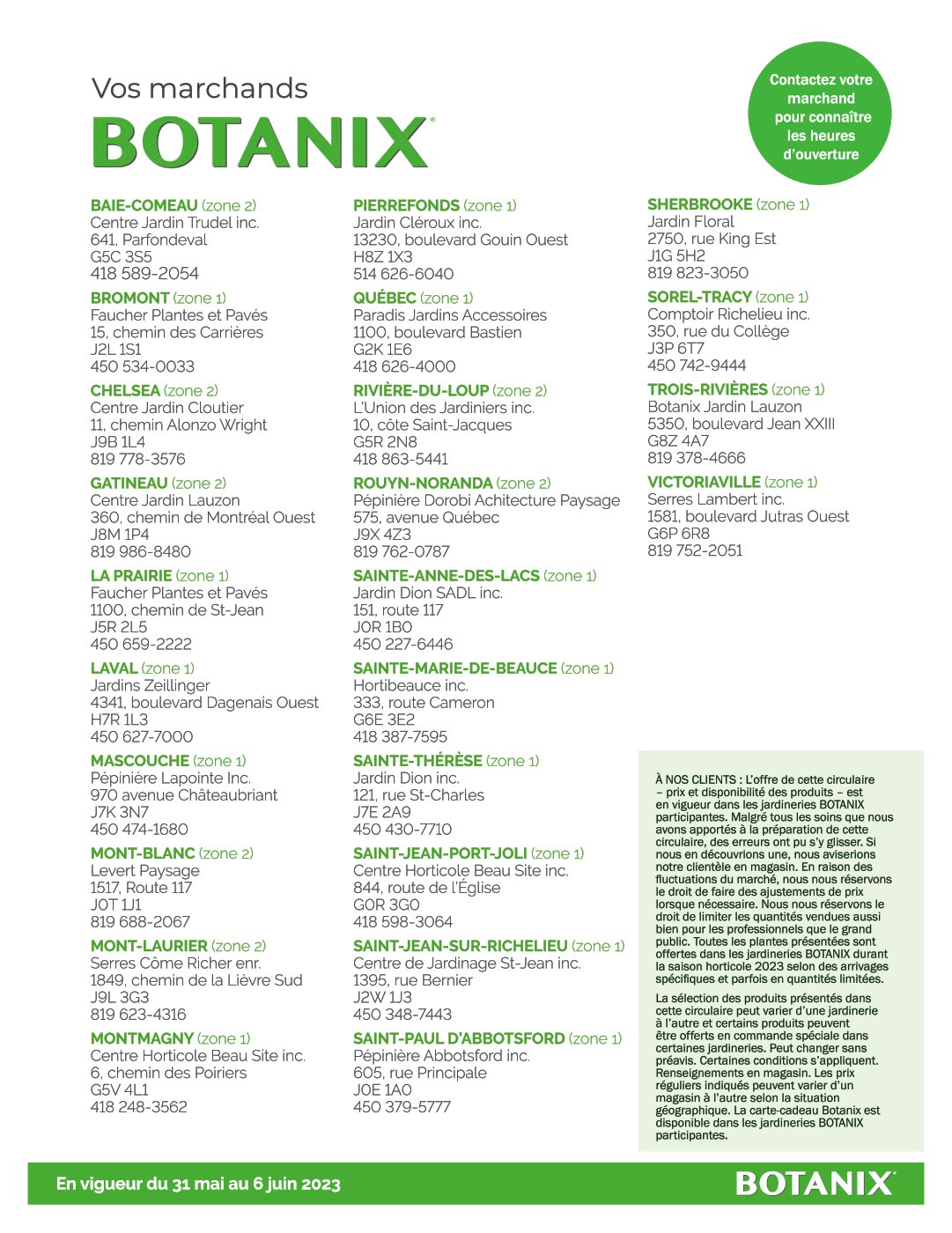Circulaire Botanix - Page 11