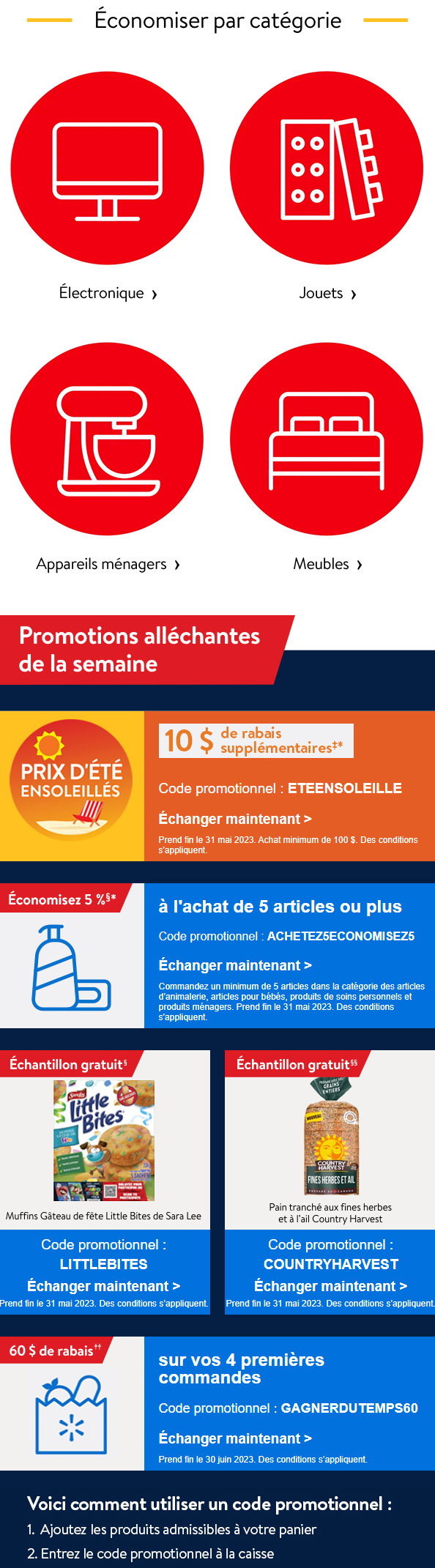 Économisez jusqu'à 70 % grâce au Centre d'Aubaines