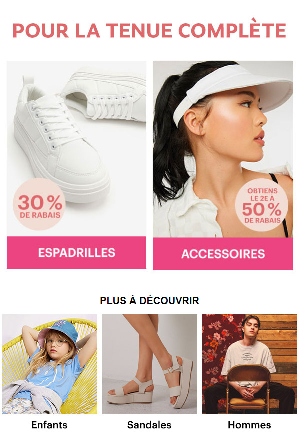 30 % de Rabais sur LES ROBES