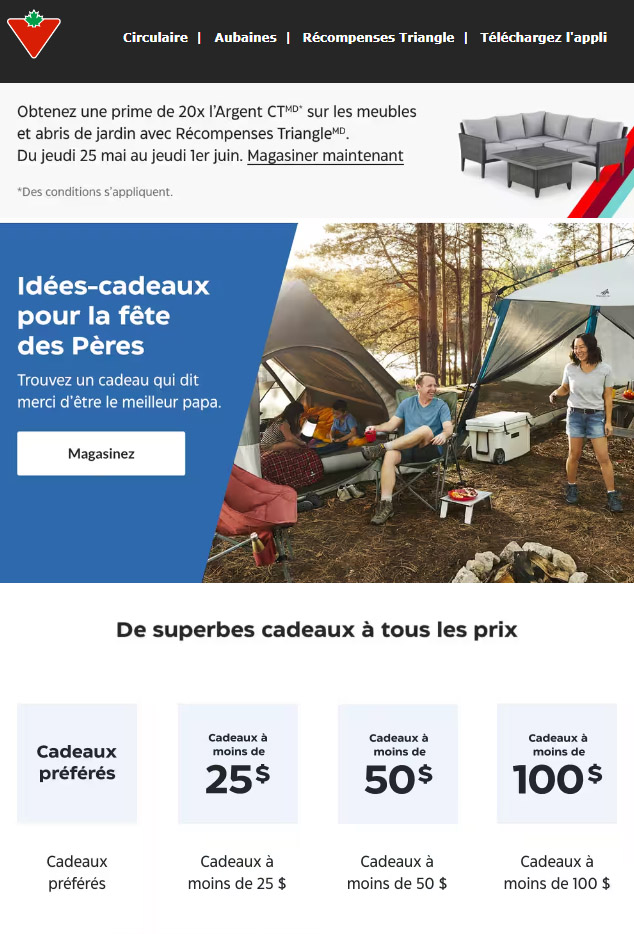 La Fête des Pères s’en vient