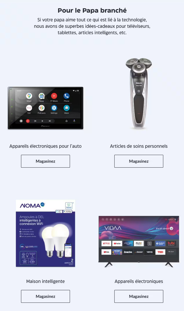 La Fête des Pères s’en vient