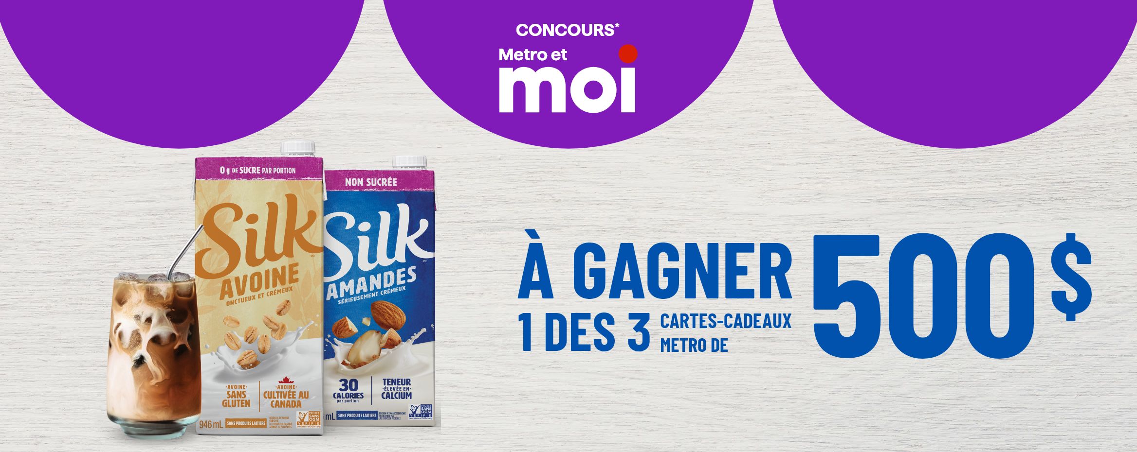 Concours Gagnez 1 des 3 cartes-cadeaux Metro d'une valeur de 500$!