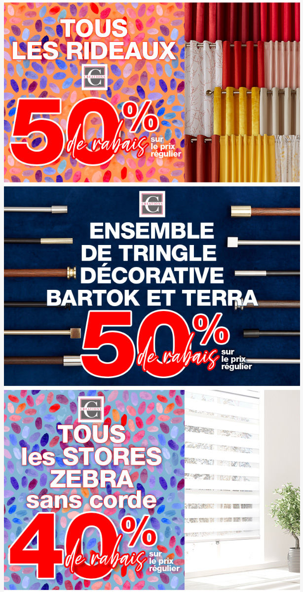 Aujourd'hui, c'est la BONNE AFFAIRE, vous ne voulez pas la manquer !