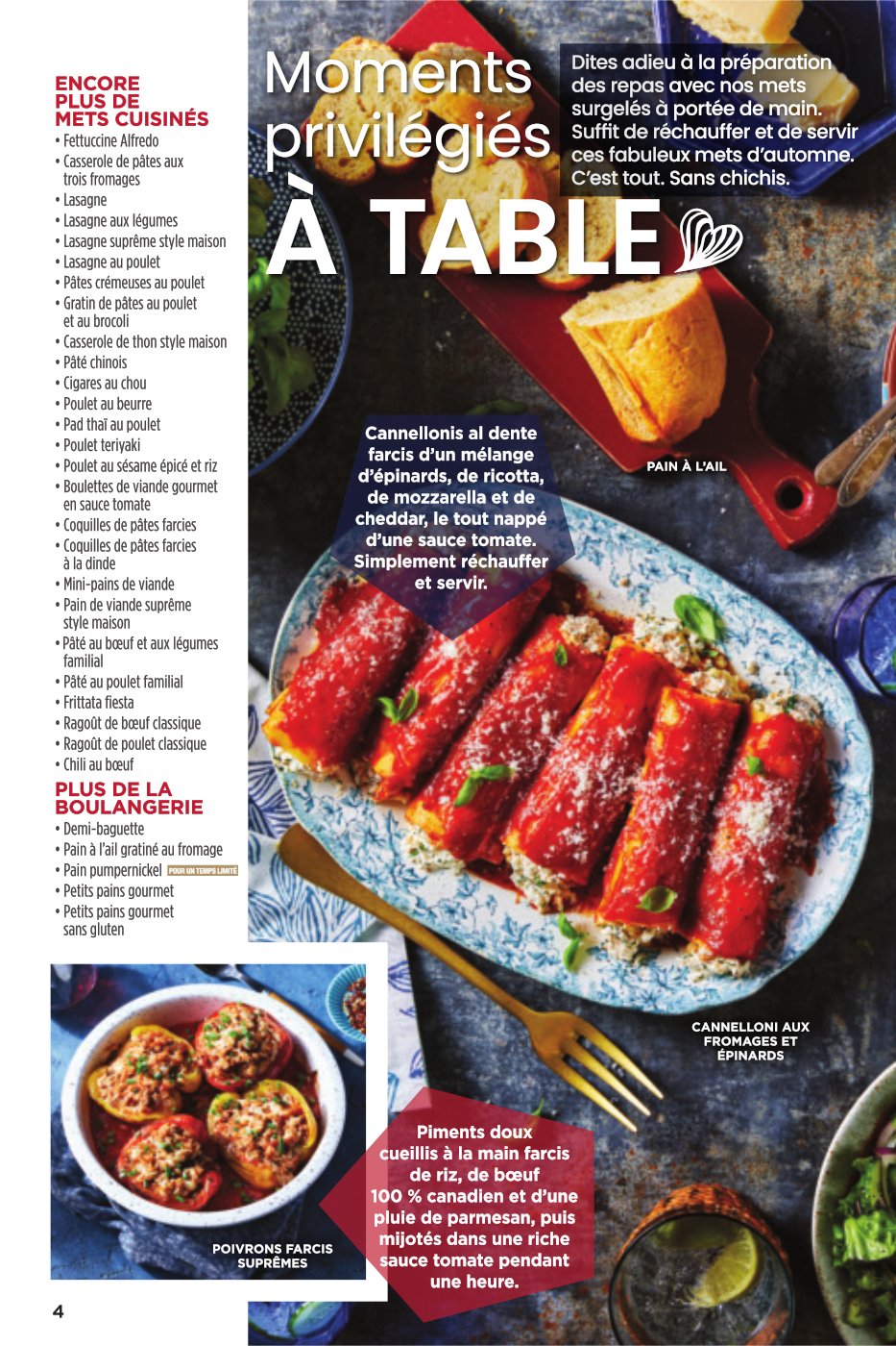 Circulaire Les Aliments M&M - Magazine Automne 2023 - Page 4