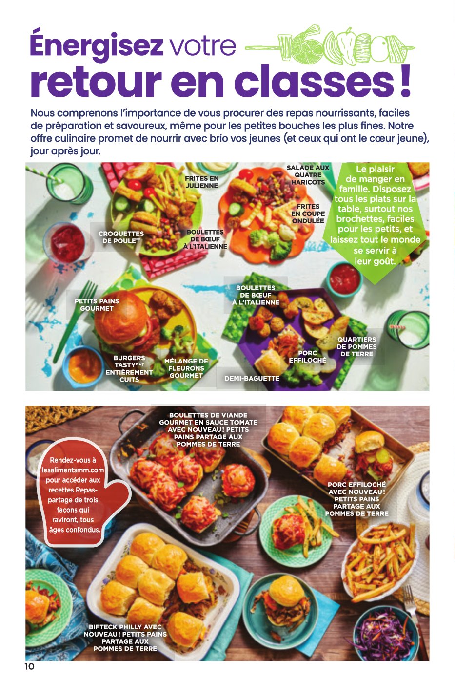 Circulaire Les Aliments M&M - Magazine Automne 2023 - Page 10