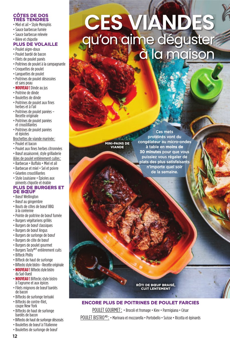 Circulaire Les Aliments M&M - Magazine Automne 2023 - Page 12