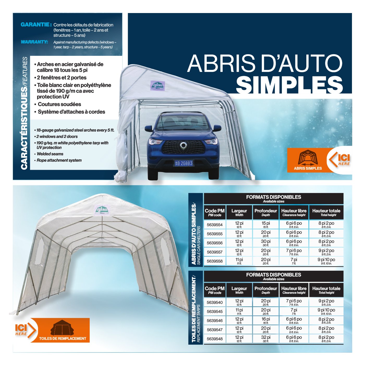 Circulaire Patrick Morin - Cahier Spécial - Abris 2023 - Page 4