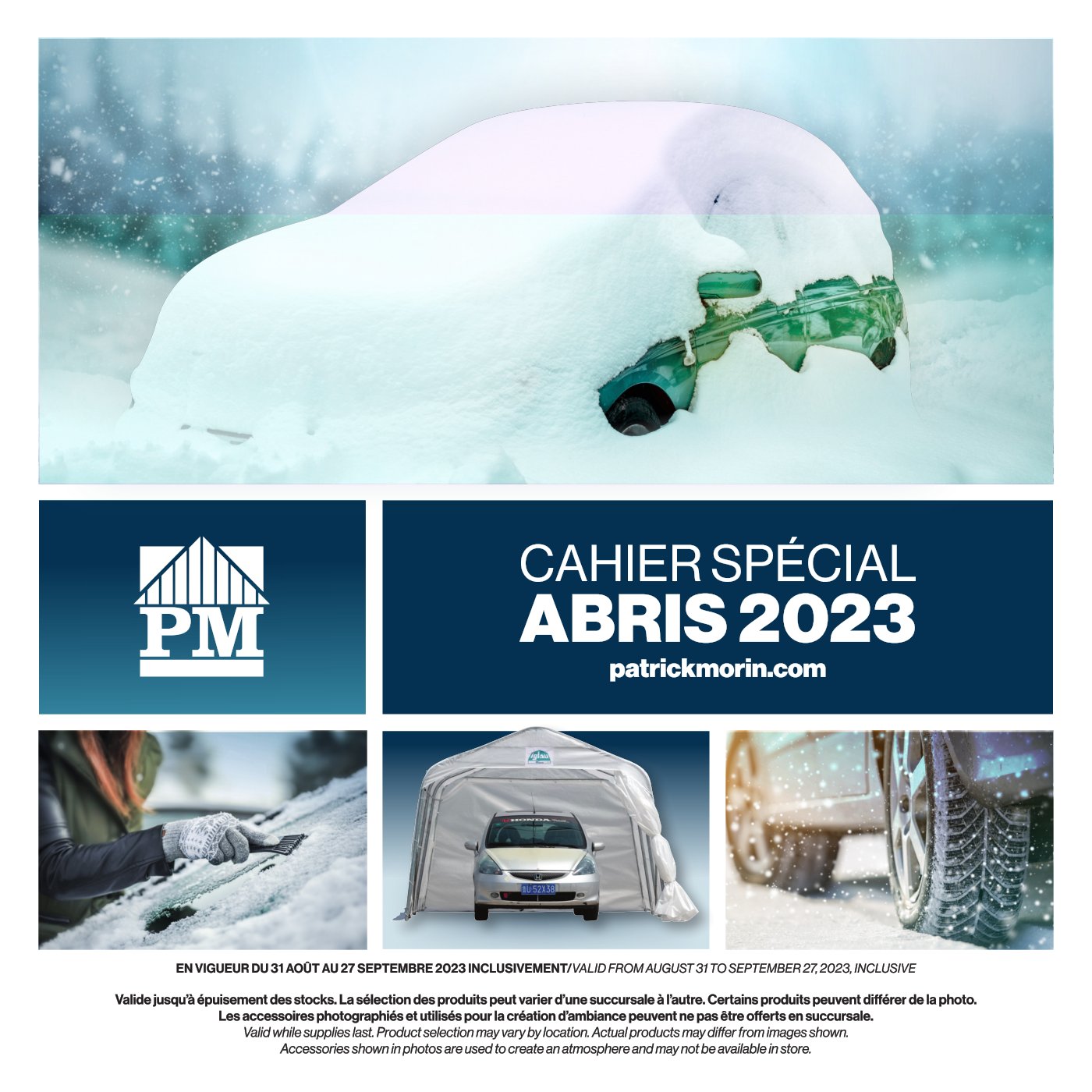 Circulaire Patrick Morin - Cahier Spécial - Abris 2023 - Page 8