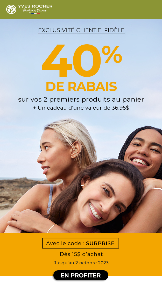 -40% sur vos Deux Produits Favoris