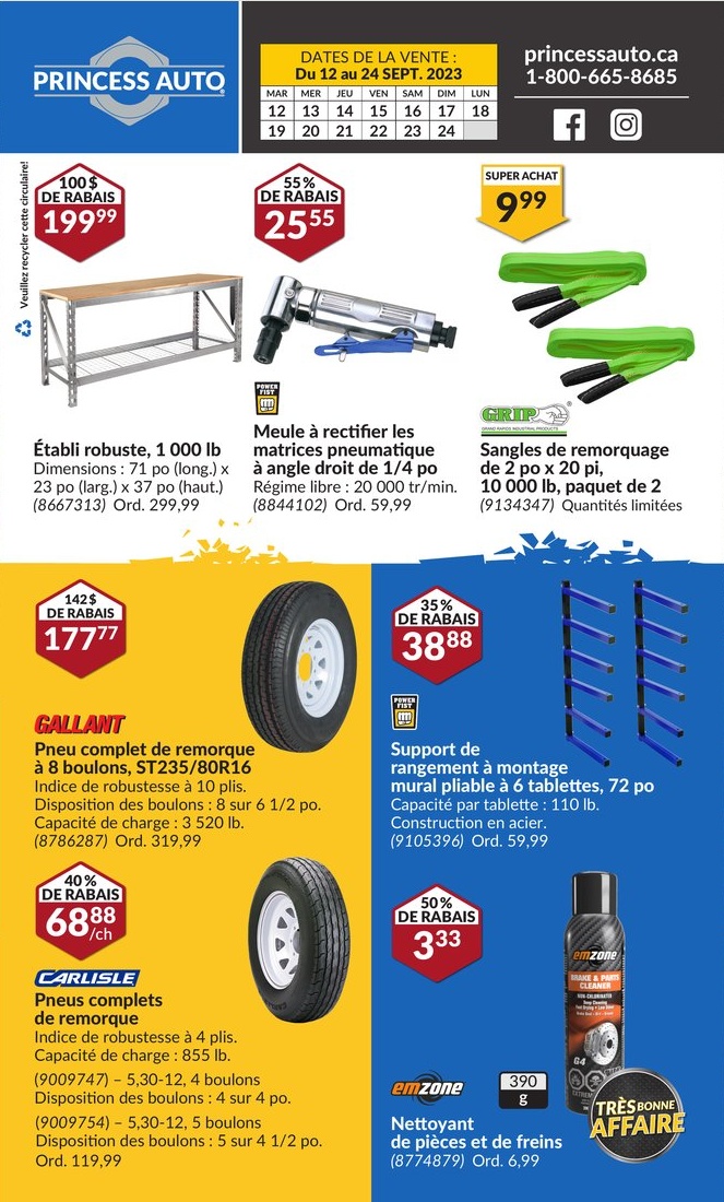 Circulaire Princess Auto - Méga Casse-coûts - Page 2