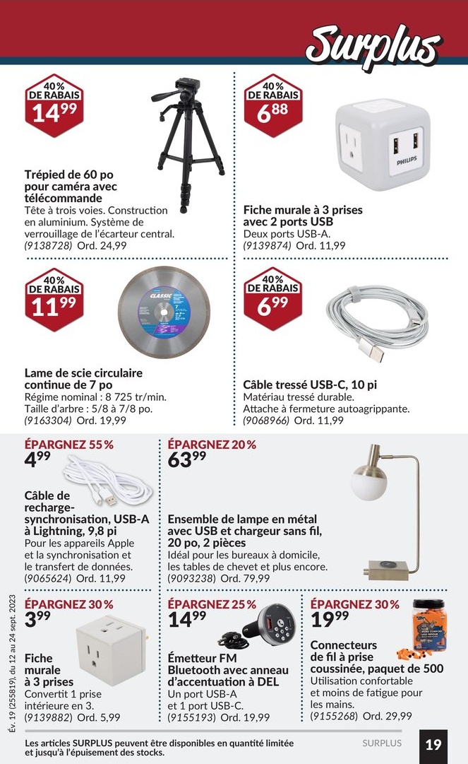 Circulaire Princess Auto - Méga Casse-coûts - Page 20
