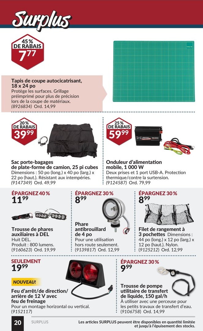 Circulaire Princess Auto - Méga Casse-coûts - Page 21